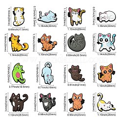 32шт 16 вида пластиковых кабошонов&nbsp;KY-CJ0002-08