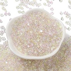 Ab-farbig plattierte Glasperlen&nbsp;SEED-L011-06B-02