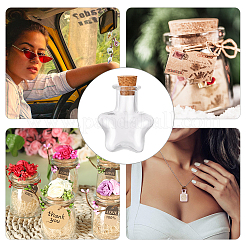 40 шт. 2 стеклянные бутылки&nbsp;AJEW-SC0001-31