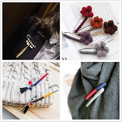 Штифты килт железа брошь застежками ювелирные фурнитура&nbsp;IFIN-R191-60mm