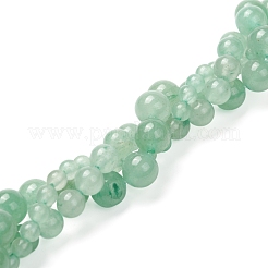 3 filo 3 fili di perline di avventurina verde naturale di 1 dimensioni&nbsp;G-FS0001-02