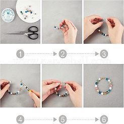 Бусины из натурального смешанного драгоценного камня&nbsp;G-NB0001-81