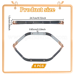 Железный кошелек внутренняя гибкая рама&nbsp;PURS-WH0002-024B