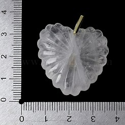 Резные подвески из натуральных кристаллов кварца&nbsp;G-C276-01G-09