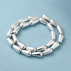 Fili di perline di ematite magnetica sintetica elettrolitica&nbsp;G-Q1009-F02-01