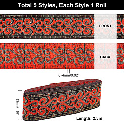 Ruban polyester style ethnique 11.5m 5&nbsp;OCOR-PH0002-36