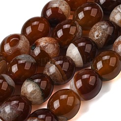 Природный агат бисер нитей&nbsp;G-F820-J01-01