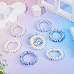8 accessorio per capelli in plastica di 4 colori&nbsp;OHAR-TADJ0001-01