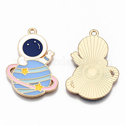 Pendentifs d'émail en alliage&nbsp;X-ENAM-S126-021-RS