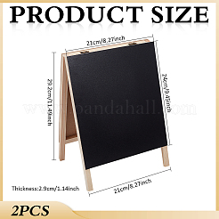 2 tableau noir de bureau en bois&nbsp;DIY-PH0036-67