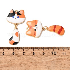 Подвески из эмали и сплава&nbsp;ENAM-B032-01