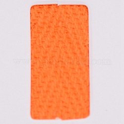 Baumwoll-Twill-Klebeband, Fischgrätenbänder, zum Nähen von Fahrzeugen, orange, 1 Zoll (25 mm)