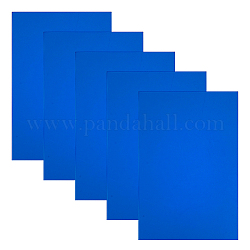Feuille acrylique transparente, rectangle, pour le projet d'affichage de cadre photo artisanal, bleu, 180x120x3mm