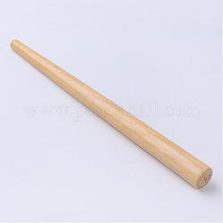 Holzring-Vergrößerer-Stick Dorn Sizer Tool, für bildende Ring und Schmuck machen, Navajo weiß, 285x11~25 mm