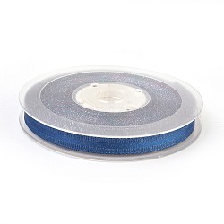 Polyester Ripsband, dunkelblau, 3/8 Zoll (9 mm), 100yards / Rolle (91.44 m / Rolle)