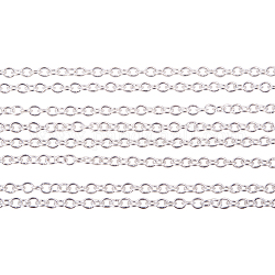 Pandahall elite 5m сохраняющие цвет латунные крестообразные цепочки для изготовления ювелирных изделий 2x1.5x0.5 мм