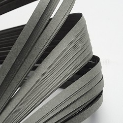 Quilling Papierstreifen, Grau, 530x5 mm, über 120strips / bag