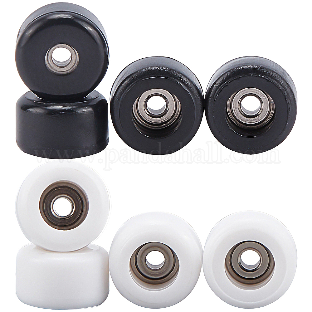 Lot De 4 Supports Muraux Pour Skateboard - En ABS Noir - Installation Facile - Économiseur D'espace - Pour Longboards Et Scooters - 8