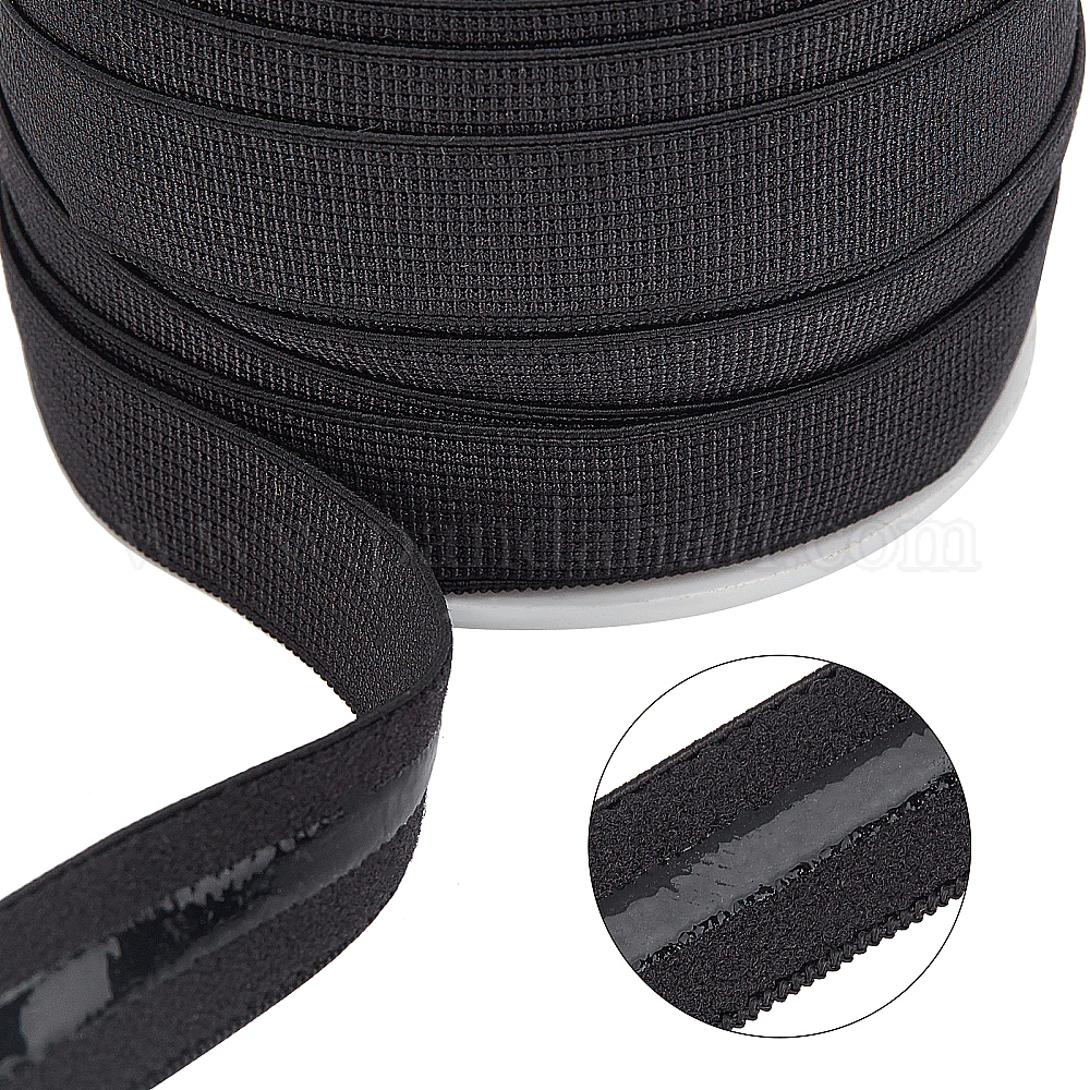 Tresse élastique Plate Blanche WERKA PRO - 10 M, 8 Mm - Pour Bricolage Et Jardinage - 2