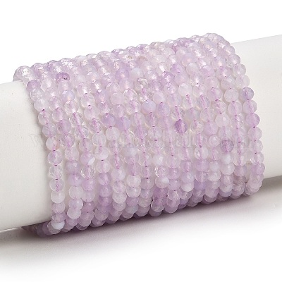 Natürliche Lavendel-Amethyst-Perlenstränge&nbsp;GG-CBA4399-A06-03-1