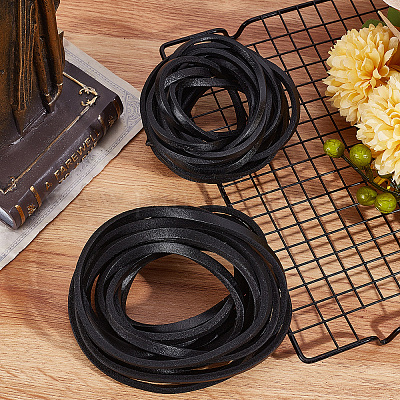 Shop Gorgecraft Flat Cowhide Leather Cord for Jewelry Making