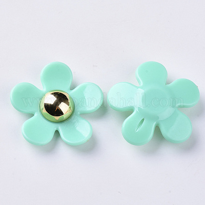 Непрозрачные акриловые бусины&nbsp;SACR-N007-B-01-1