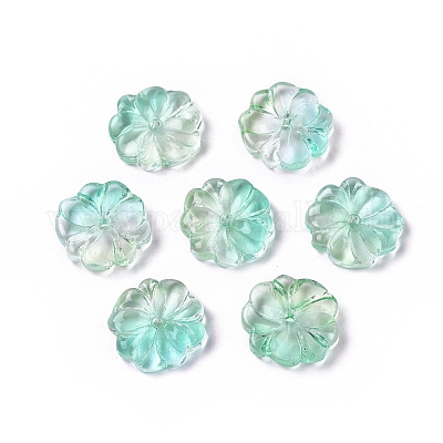 Прозрачные стеклянные бусины&nbsp;LS-GLAA-H016-06F-14-1