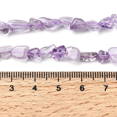 Natürlichen Amethyst Perlen Stränge&nbsp;G-B161-A02-1