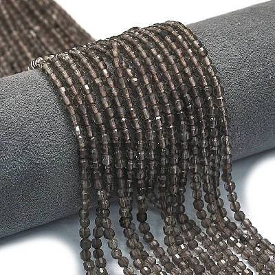 Природный дымчатый кварц нитей бисера&nbsp;G-A260-A53-01-1