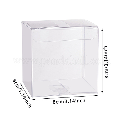 30pcs Clear Plastic Boxes For Gifts Packing Box Gift Packaging