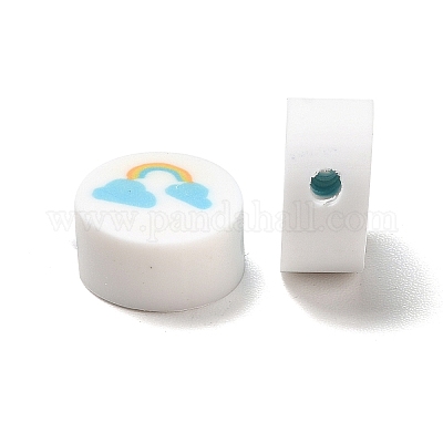 Бусины из полимерной глины  CLAY-B003-14-1