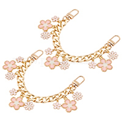 Алюминиевые бордюрные цепи удлинители сумок&nbsp;AJEW-PH01576-1