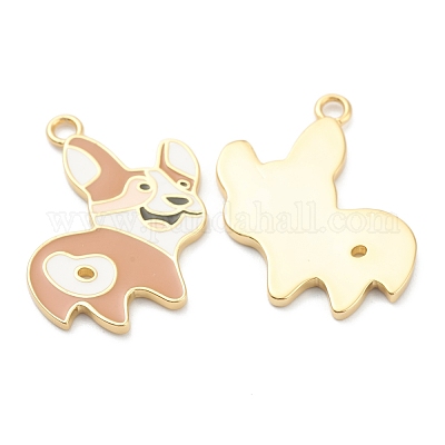 Латунь эмаль подвески&nbsp;KK-J278-41G-1