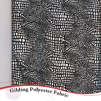 Ткань из полиэстера с позолотой AJEW-WH0314-514B-1