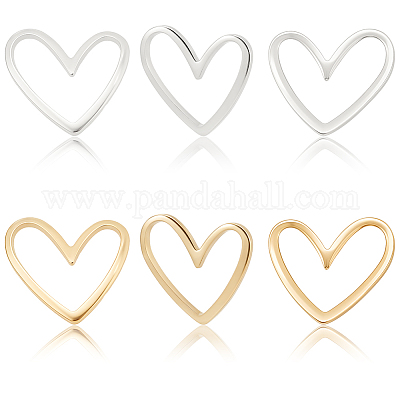 60 шт. 2-х цветные латунные соединительные кольца&nbsp;FIND-BBC0004-77-1