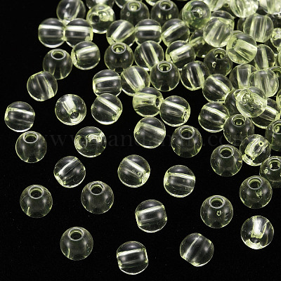 Transparente Acryl Perlen&nbsp;LS-MACR-S370-A6mm-728-1