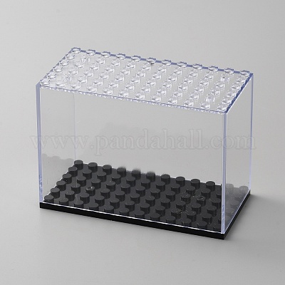 Прозрачные пластиковые витрины для минифигурок&nbsp;LS-ODIS-WH0070-08-1