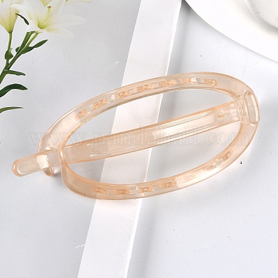 Овальные заколки для волос из смолы&nbsp;PHAR-H001-03B-1