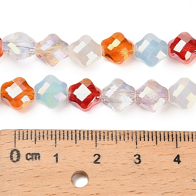 Гальванические стеклянные бусины&nbsp;EGLA-P067-04A-01-1