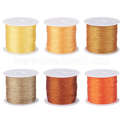 6 рулон 6 цвета 6-слойная полиэстеровая металлизированная нить&nbsp;OCOR-TA0003-13-1