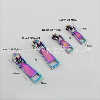 Ползунки на молнии для замены цинкового сплава&nbsp;FIND-WH0062-51B-1