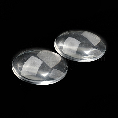 Transparente Glas Cabochons&nbsp;LS-GGLA-G013-1
