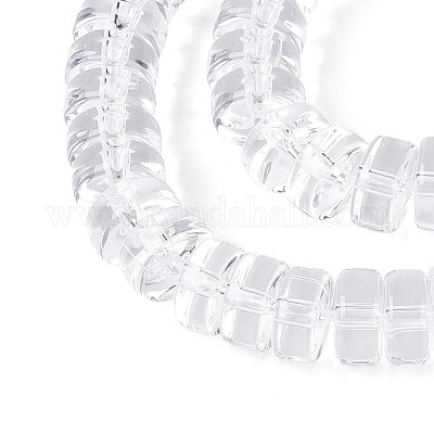Transparente Glasperlen Stränge&nbsp;GLAA-N026-2x4mm-T06-1