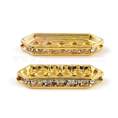 Латунные хрустальные стразы&nbsp;RB-T019-01D-G-1