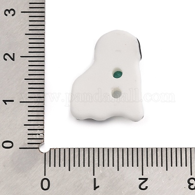 Керамические пуговицы кролика BUTT-I018-01D-01-1