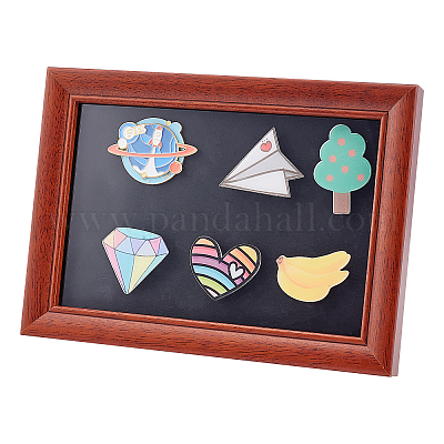 Wholesale OLYCRAFT 8.5x6 Inch Pin Display Case Medal Display Frame Wood  Picture Frame Cabinet Brooch Collection Display Case Black Military Medal  Display Case for Pin Gift Badges Collectible Pins and Medals 