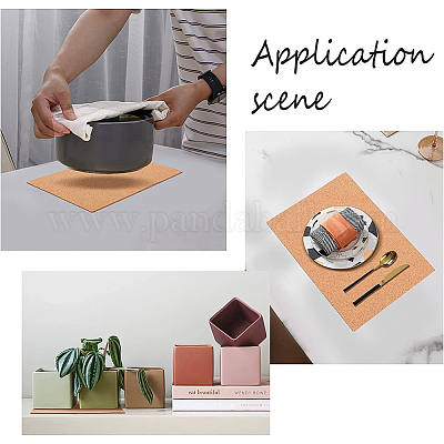 20шт пробковые изоляционные листы&nbsp;DIY-BC0016-20A-1