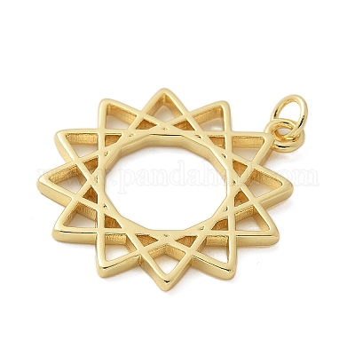 Латунные подвески&nbsp;KK-P293-03G-1