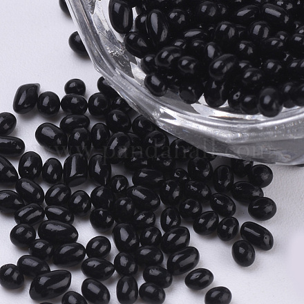 Plated Glass Seed Beads SEED-Q030-C-03-1
