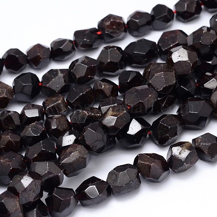 Granato naturali pepite fili di perle G-O102-04-1